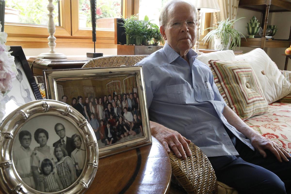 Pepín Corripio, en su casa de Villaviciosa, en una estancia reciente.