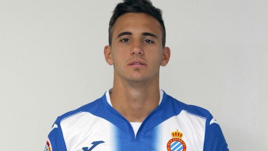 Franco Russo durante su etapa en el Espanyol B