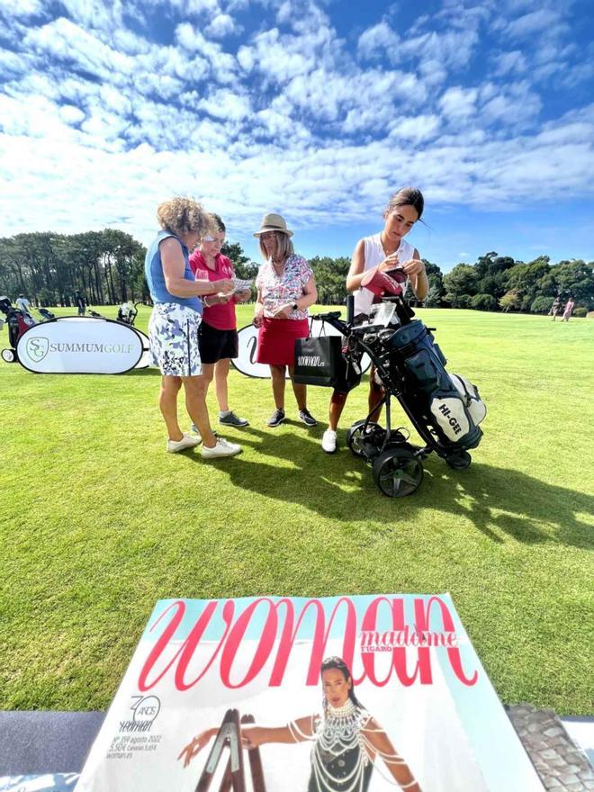 Jugadoras en el 'Circuito Woman Golf' by Summum 2022 de Bilbao