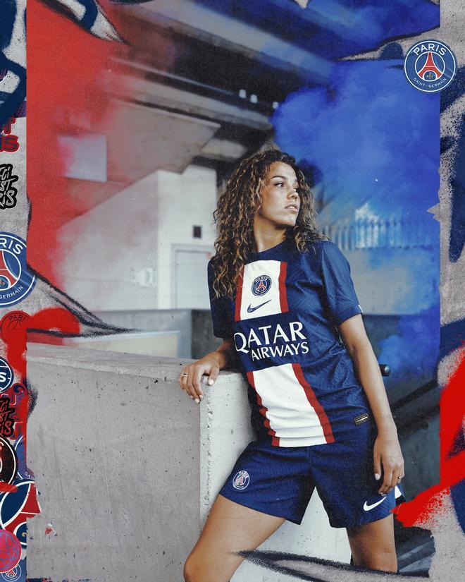 Así luce la nueva camiseta del PSG para la temporada 2022/23