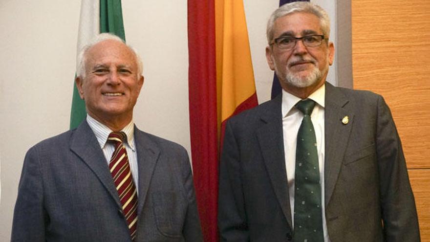 Manuel Olmedo Checa (izquierda) y Francisco Cabrera Pablos.