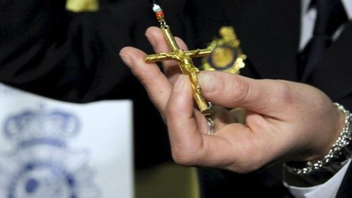 Imagen de archivo: Un crucifijo.