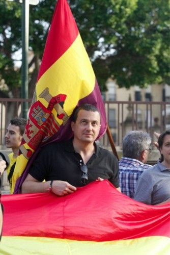 Protesta republicana por las calles de Murcia