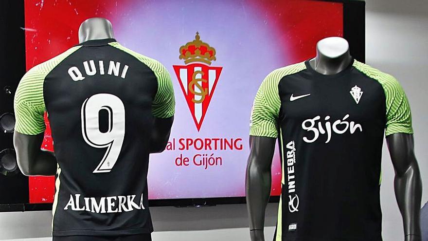El Sporting ensalza el pasado minero de la región con su segunda camiseta