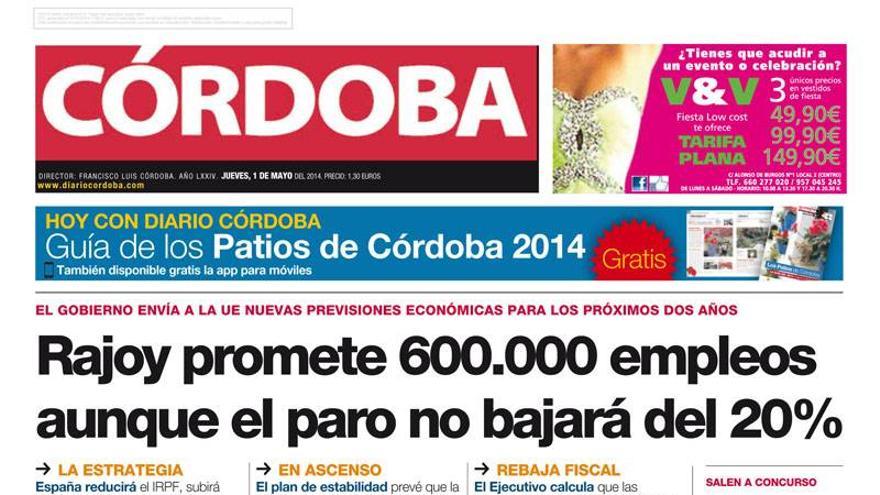 La portada de CÓRDOBA