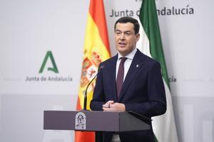 VÍDEO | Juanma Moreno crea las consejerías de Vivienda e Inteligencia Artificial