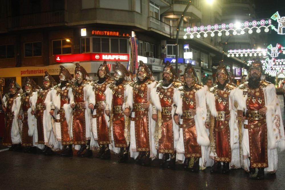Desfile de Moros y Cristianos en Murcia