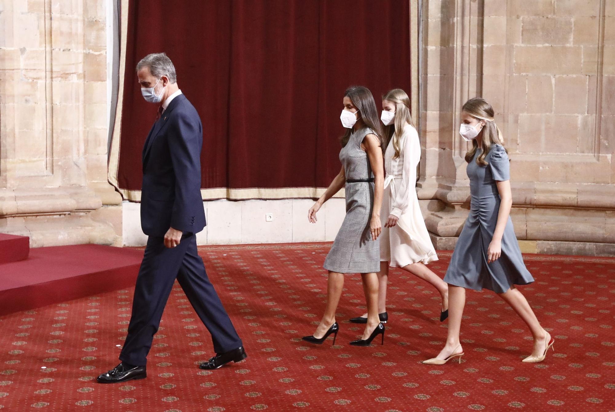 El look de la Familia Real durante las audiencias en el Reconquista