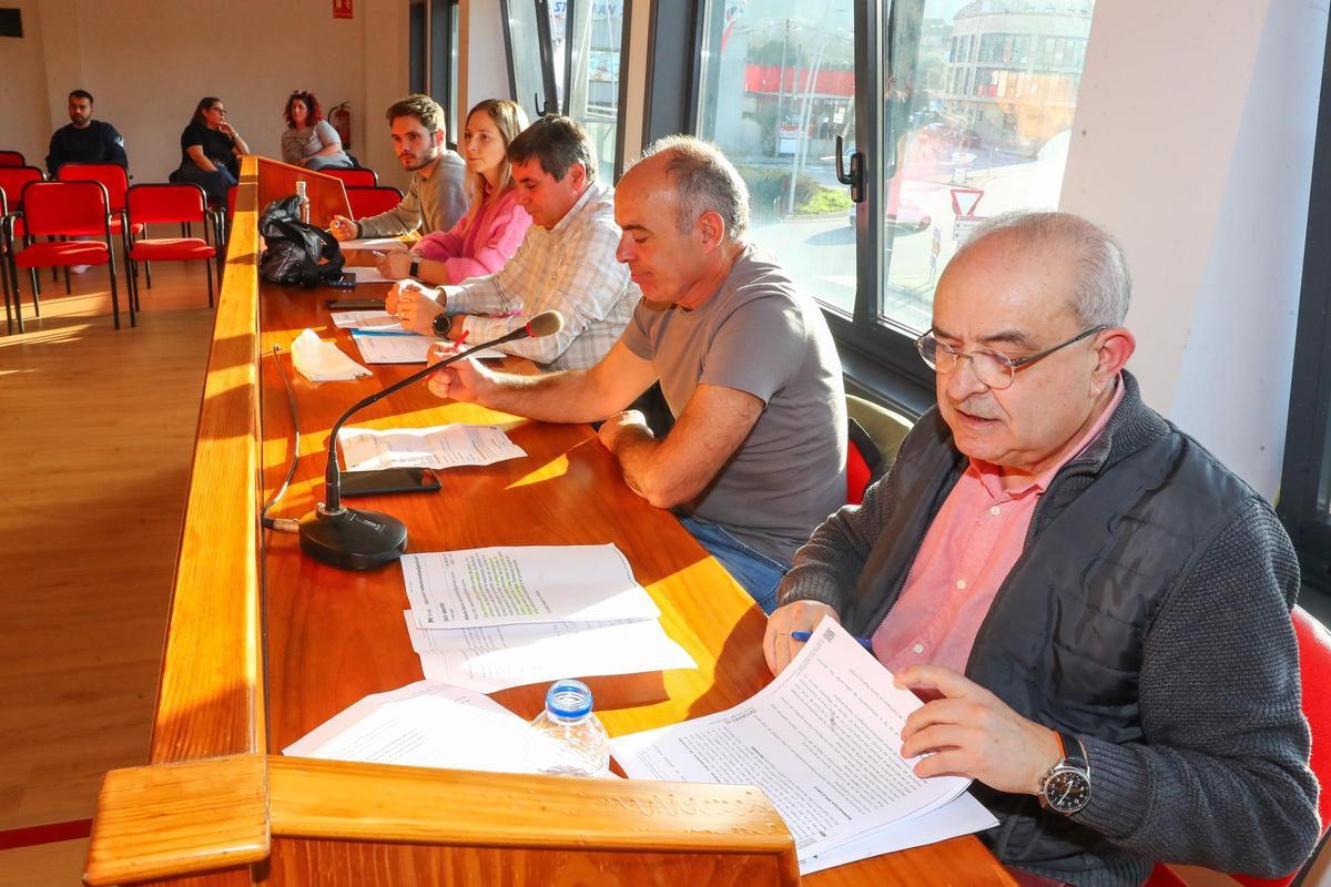 El portavoz del PSOE en un pleno