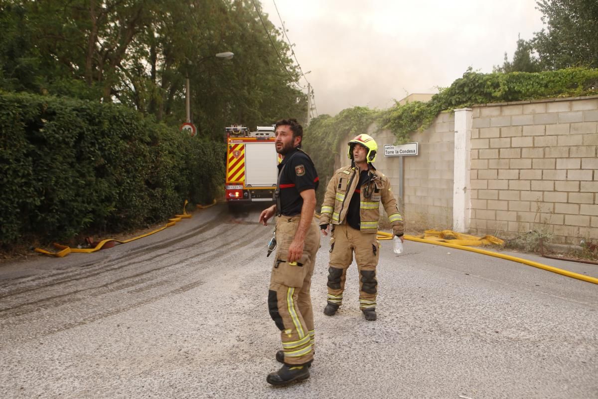 Incendio en el Portazgo