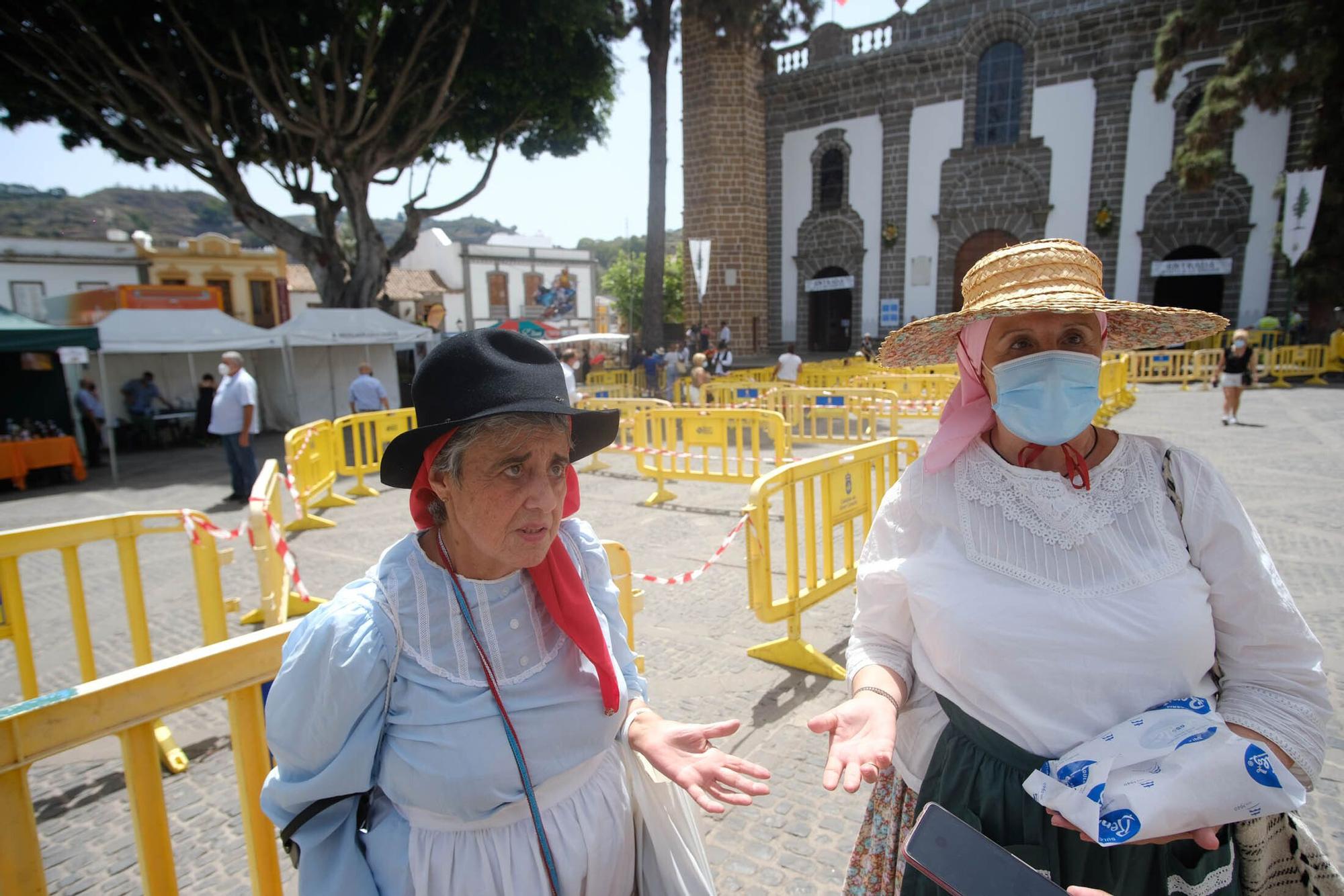 Ofrenda simbólica de los ayuntamientos de Gran Canaria a la Virgen del Pino (07/09/2021)