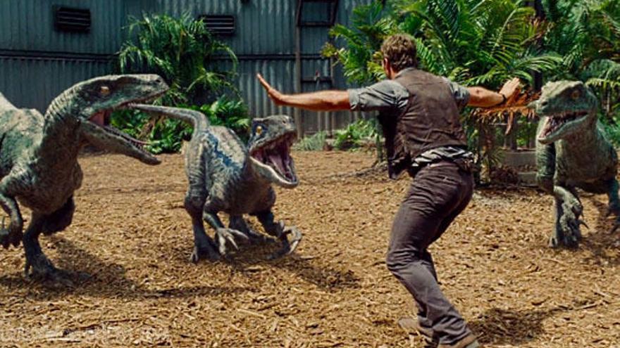 Chris Pratt en &#039;Jurassic World&#039;.