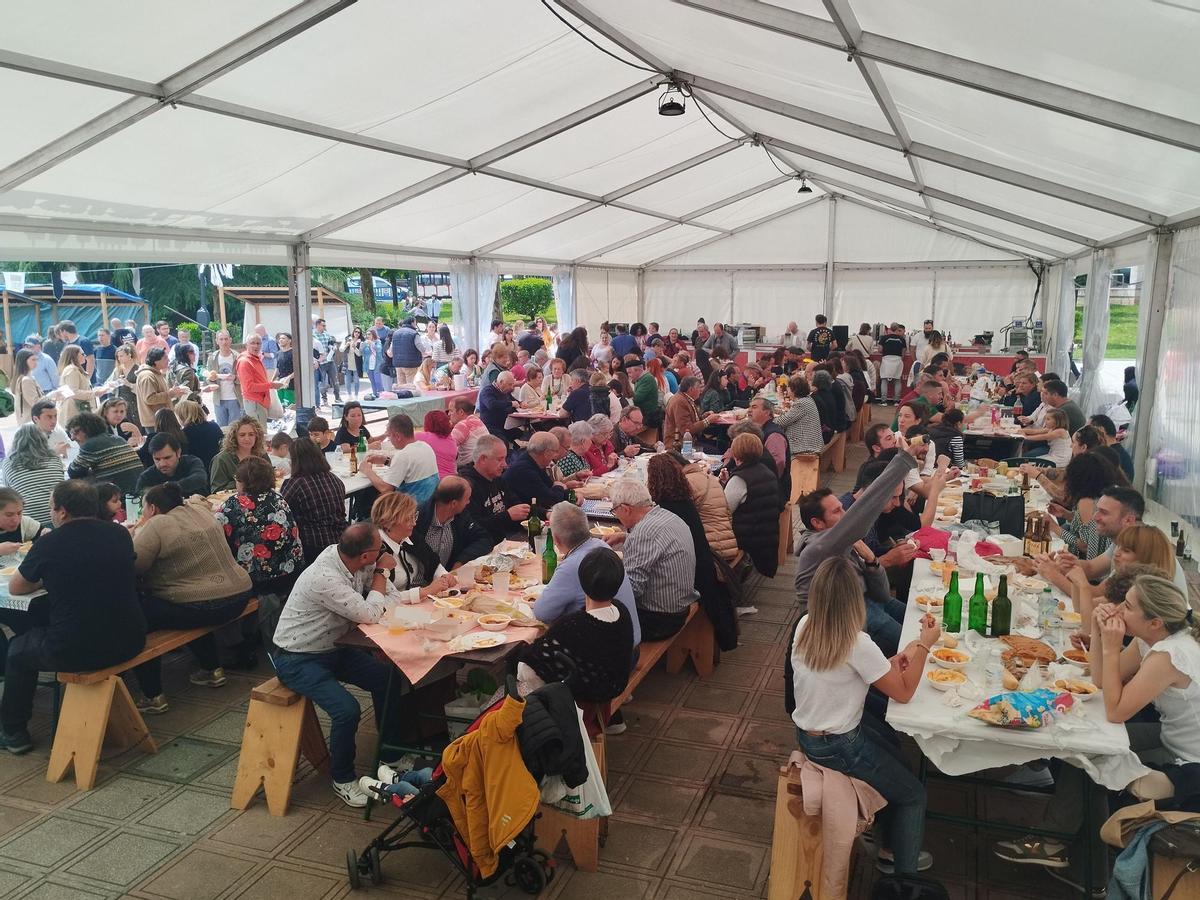Comida de hermandad de San Isidro, en una edición pasada