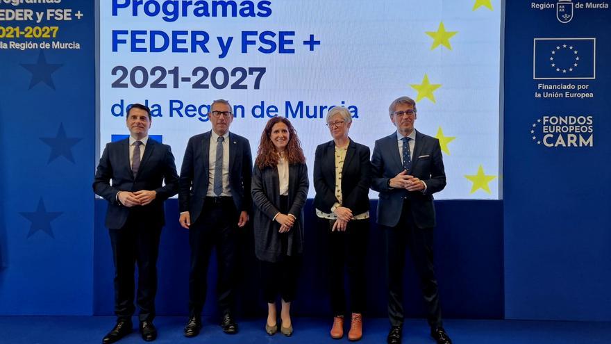 Los fondos europeos sustentarán una inversión de 836 millones en la Región hasta 2029