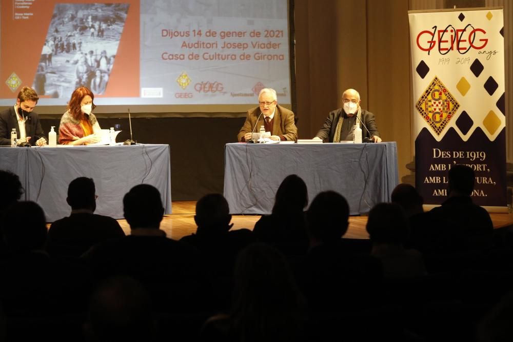 Presentació del llibre del centenari del GEiEG