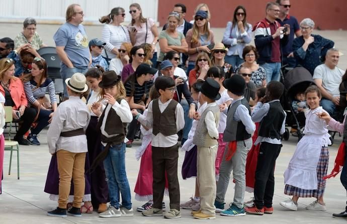 Las Palmas de Gran Canaria. Reportaje día de Canarias en colegio Aguadulce  | 29/05/2019 | Fotógrafo: José Carlos Guerra