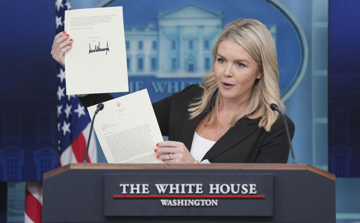 Trump retarda fins a l’1 d’agost l’aplicació dels aranzels "recíprocs" Trump retarda fins a l’1 d’agost l’aplicació dels aranzels "recíprocs"