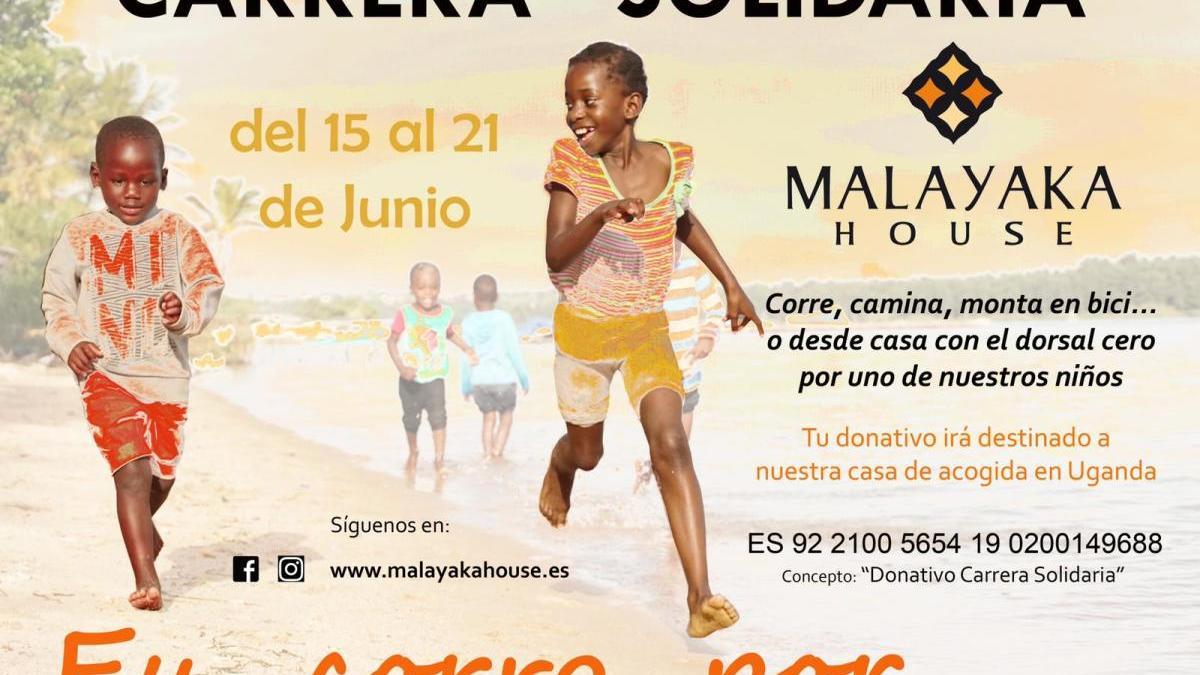 Carrera solidaria del IES Valle Inclán en favor de los niños de Uganda