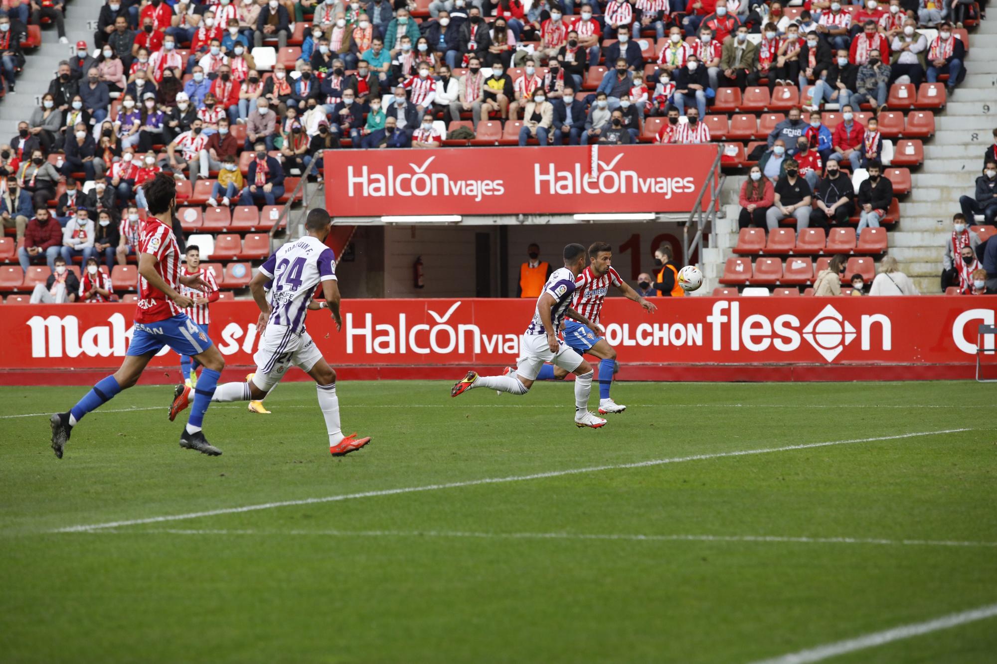 Sporting - Valladolid, en imágenes