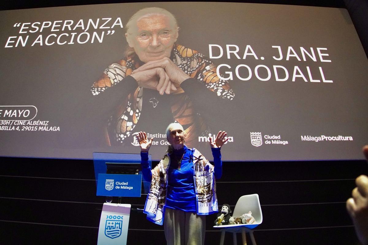 Mayo: visita de la etóloga Jane Goodall