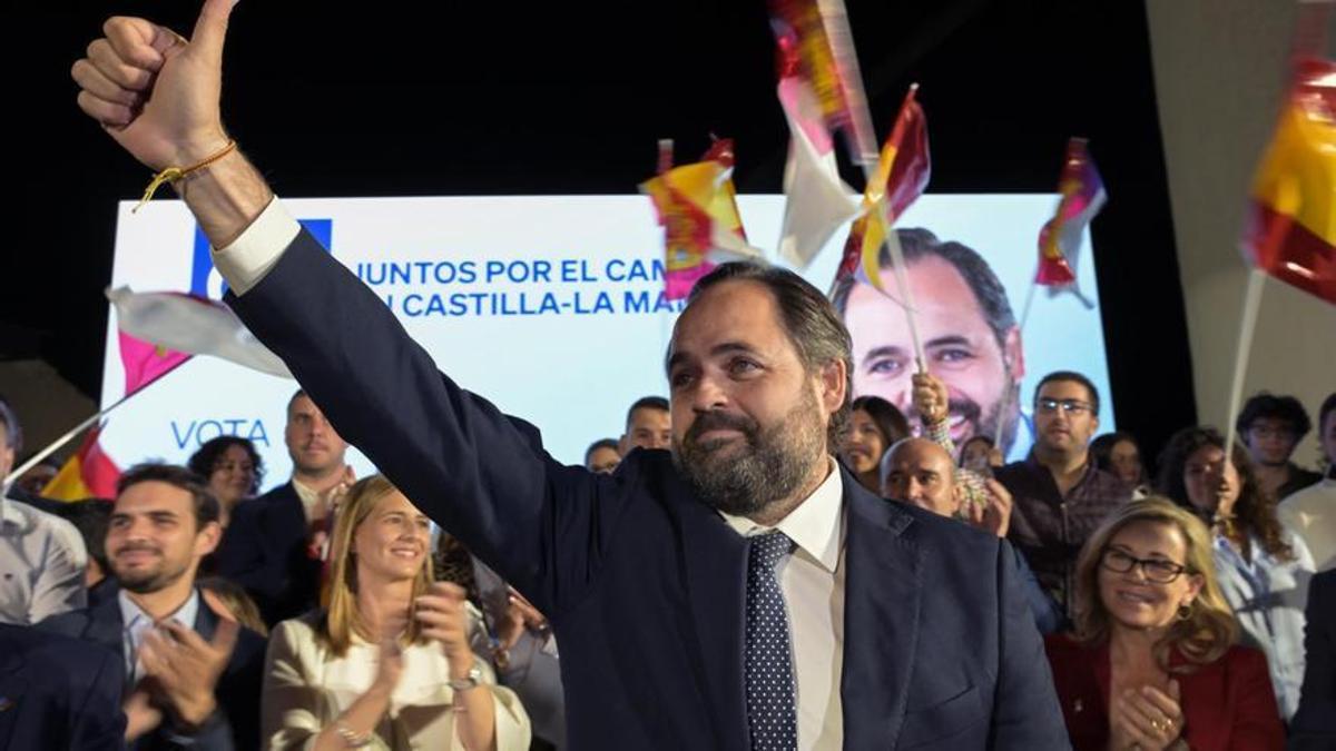 El presidente del PP de Castilla-La Mancha y candidato a la presidencia, Paco Núñez.