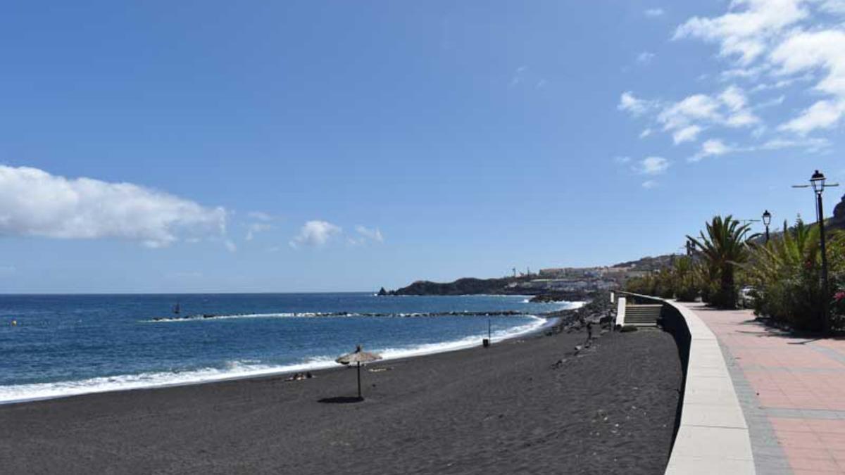 Playa de Bajamar, en La Palma.