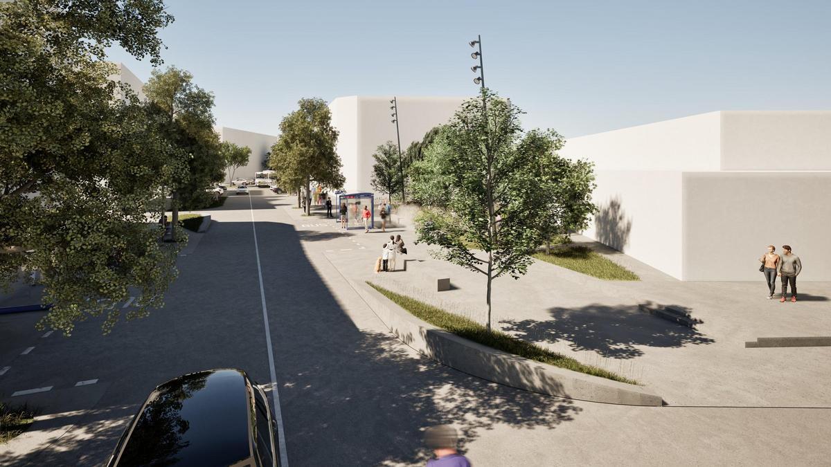 Recreación virtual de la reforma