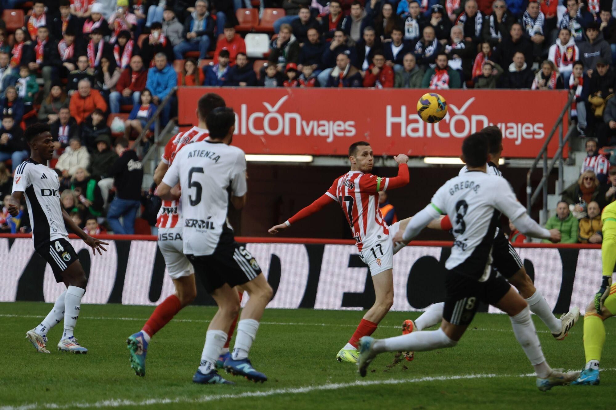 EN IMÁGENES: Así fue el partido entre el Sporting y el Burgos