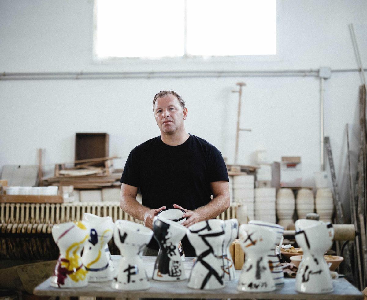 El artista Jaime Jurado.