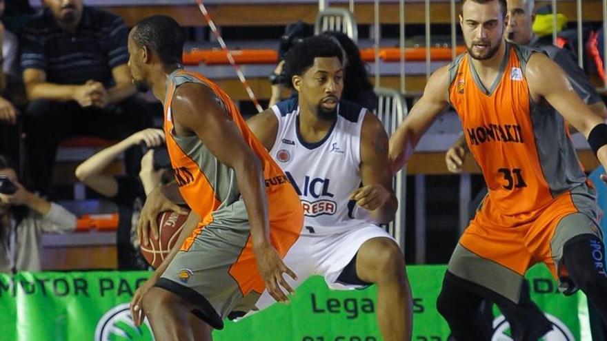 Chase Simon, en el partit de la primera jornada a la pista del Montakit Fuenlabrada, que no va ser televisat.