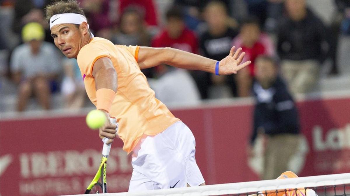 Rafa Nadal ha ofrecido una muy buena imagen en su debut en Abu Dhabi