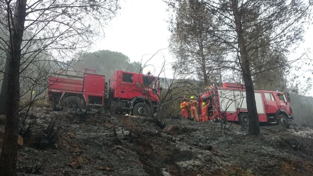 Incendio en El Genovés