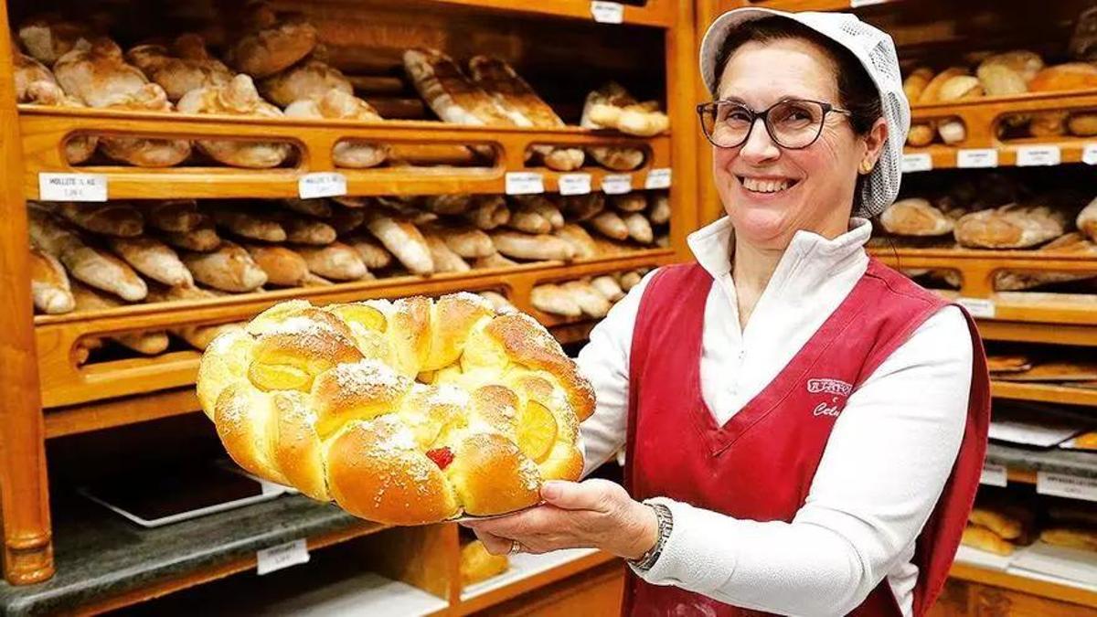 Pilar en una fotografía tomada para un reportaje de este diario en las navidades de 2023