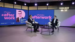 Representantes del Govern, la economía y la judicatura, en el #afterwork de EL PERIÓDICO con Bolaños