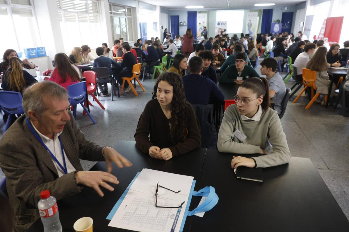 Networking del colegio Montedeva, en Gijón
