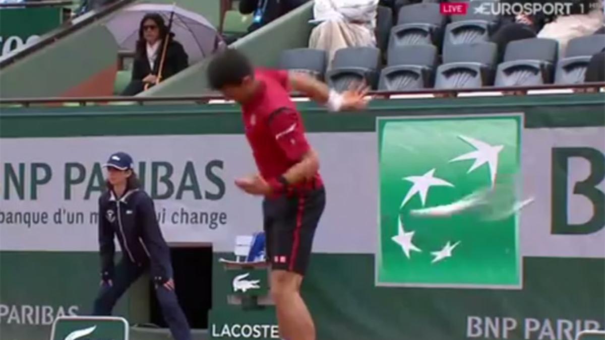 Djokovic jugó con fuego en París