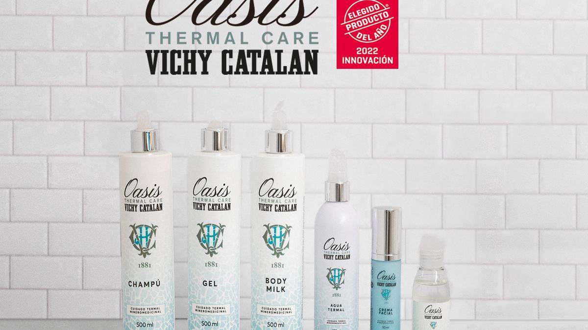 Gama de productos Oasis Thermal Care Vichy Catalan