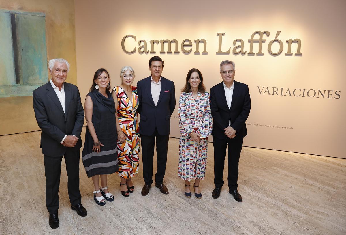 Presentación de la exposición 'Variaciones' de Carmen Laffón en el Museo Thyssen de Madrid