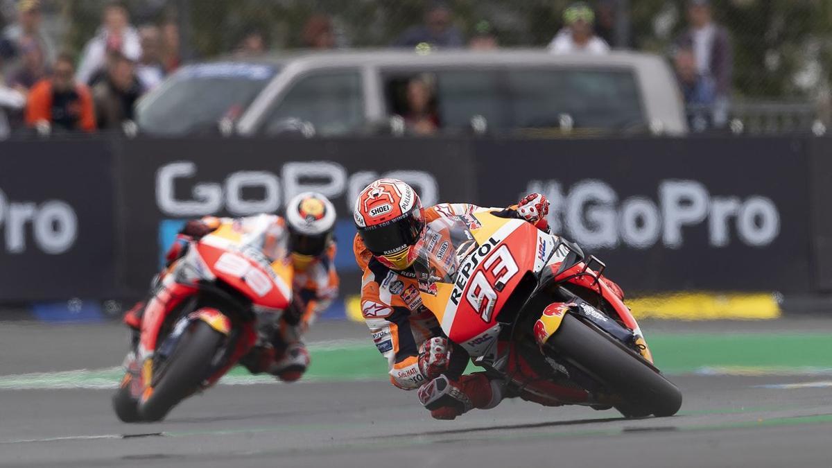 Márquez, a por el récord de puntos de Lorenzo