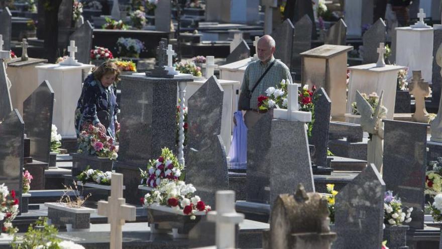 Imagen reciente del cementerio de Alicante