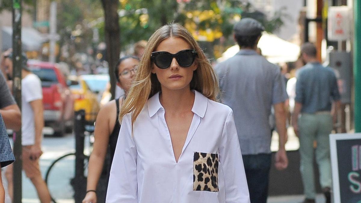 La camisa low cost de Olivia Palermo