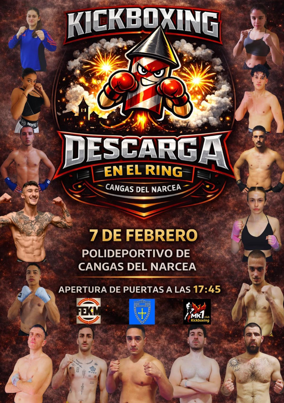 Cartel de la velada.