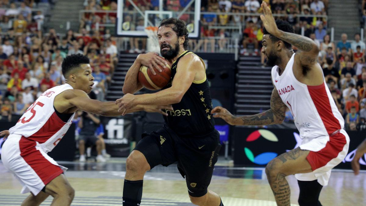 Llull durante una acción del partido