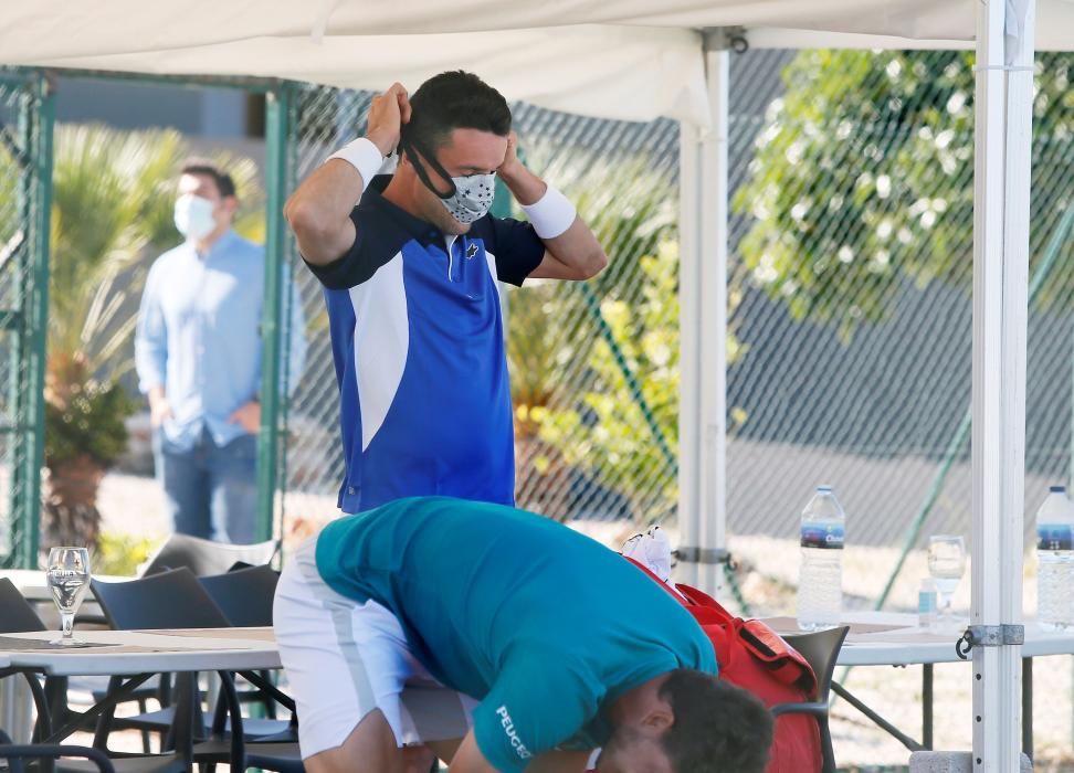 Bautista y Andújar y la vuelta del tenis en España