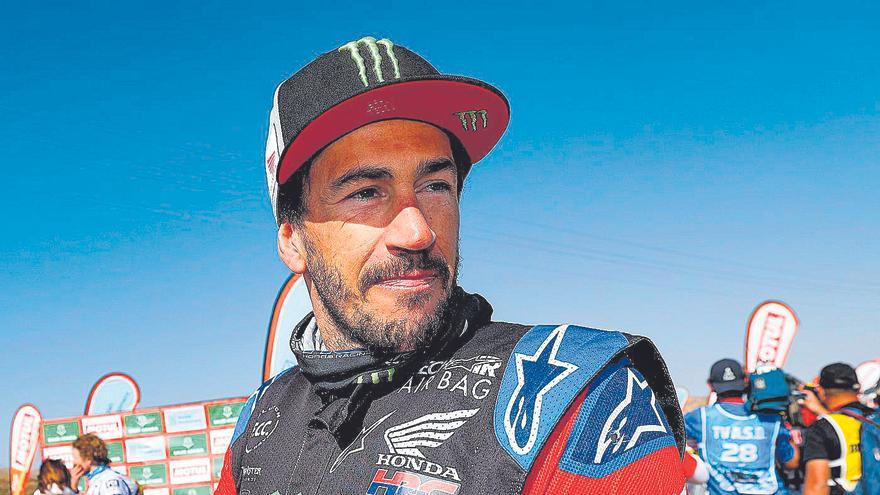 &quot;Mi forma de ser feliz es subiéndome a una moto en el Dakar&quot;