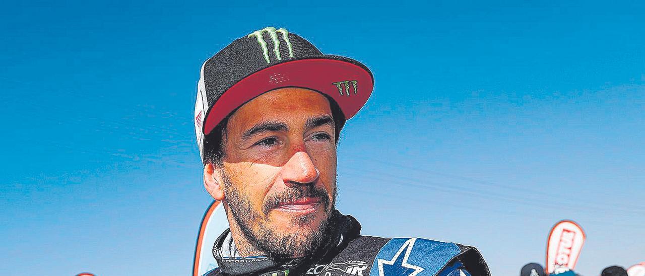 Joan Barreda en el Dakar 2022.