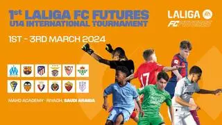 LaLiga FC Futures debuta en Arabia Saudí con un ilusionante torneo