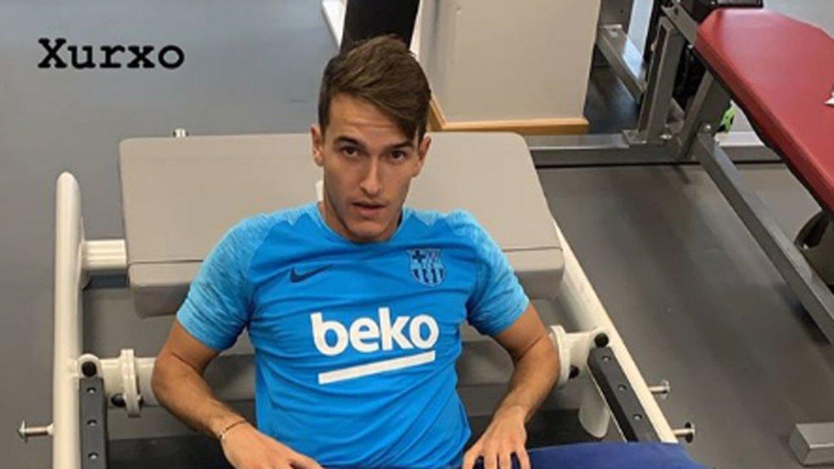 Denis ha regresado a las instalaciones del Barça