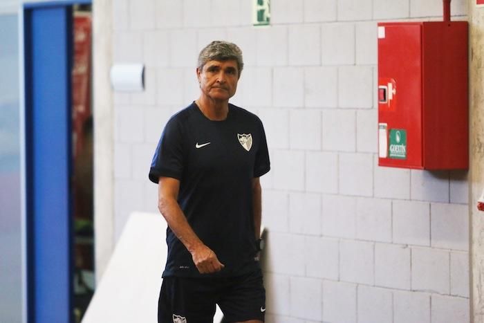 Primer entrenamiento del Málaga CF con Juande Ramos