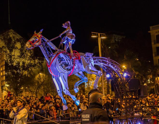 Cabalgata de los Reyes Magos en Barcelona